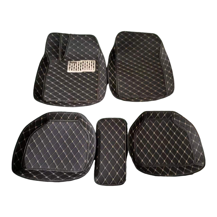 Universal car mat for 7D black 