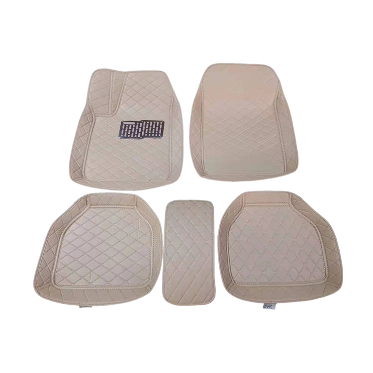 Universal car mat for 7D beige 