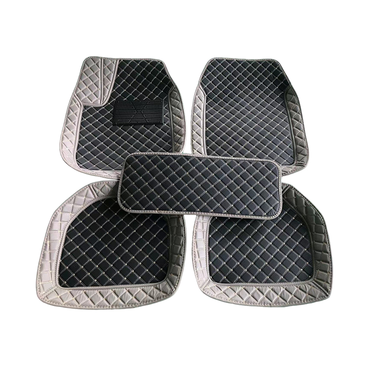 Universal car mat for 7D gray 