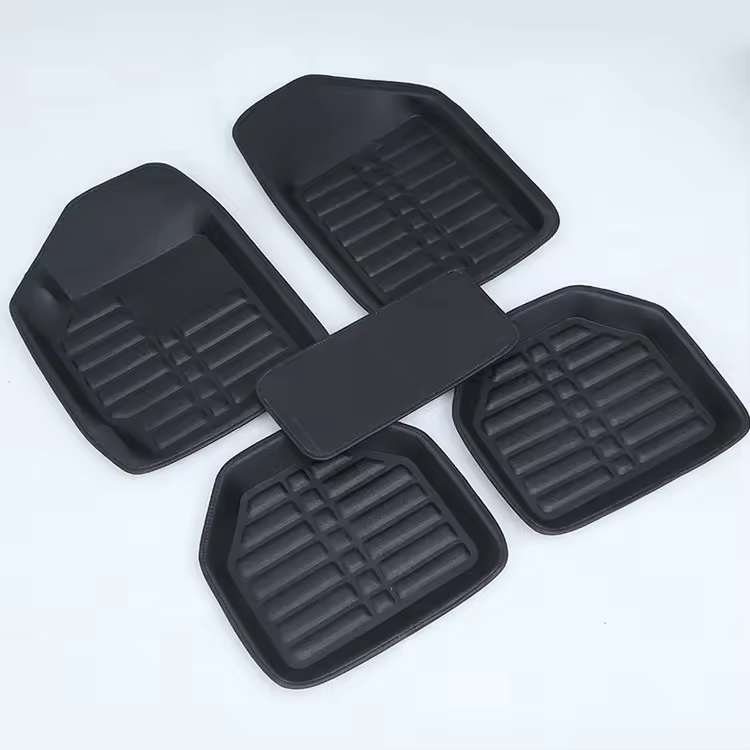 Universal car mat for 5d black 